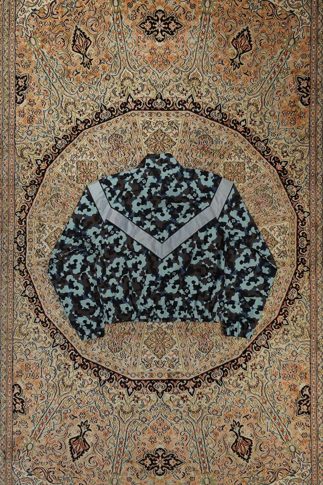 ジャケット・アウター SUGARHILL flower camo ipfu blouson blue Sugarhill's Flower CAMO IPFU IPFU Blouson Blue Camo mail