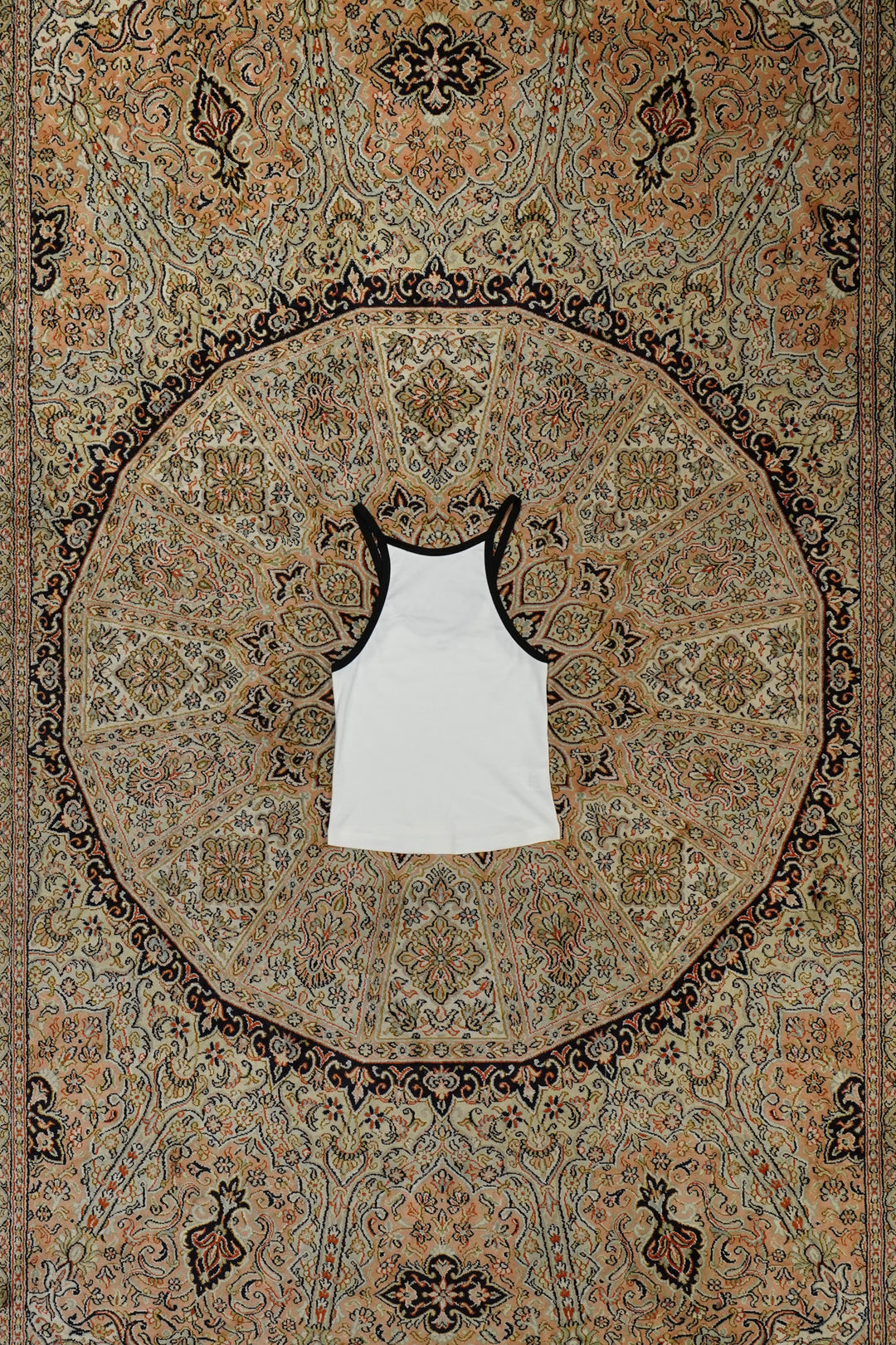 allege バイカラータンクトップ Allege.(アレッジ)のBi-color Tank(WHITE)(タンクトップ)の通販