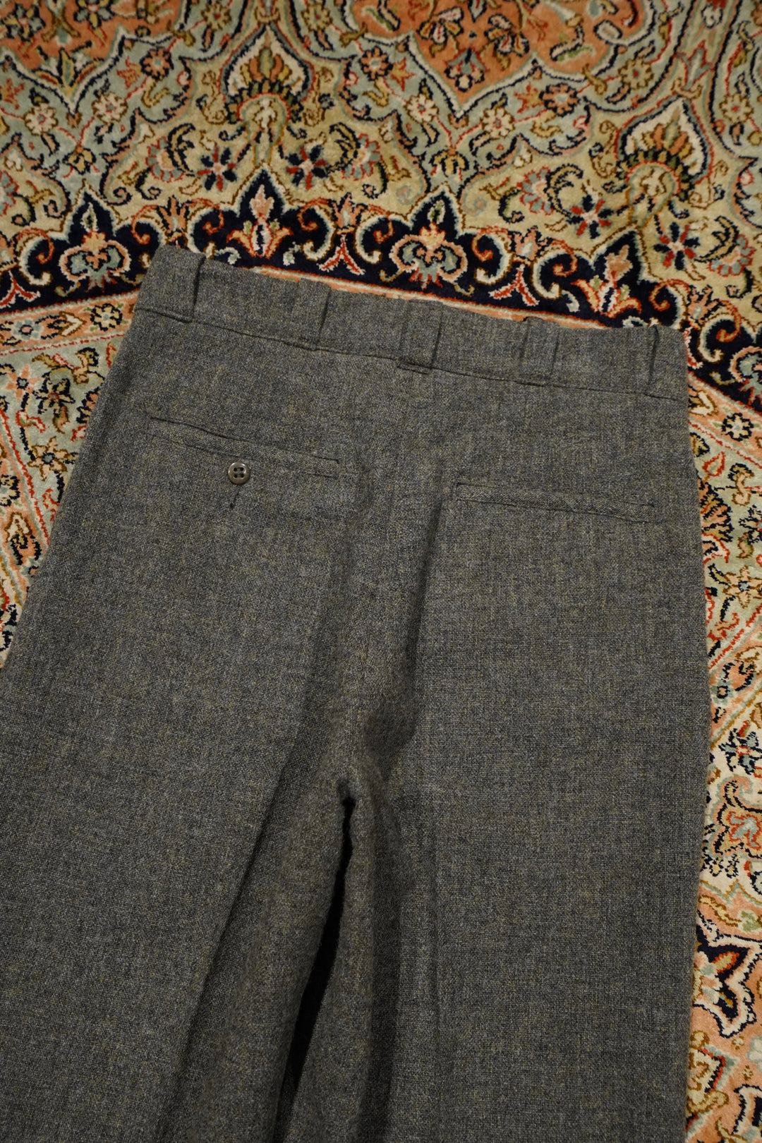 Taiga Takahashi(タイガタカハシ)のWORK TROUSERS(MELANGE GRAY Taiga Takahashi(タイガタカハシ)のWORK TROUSERS(MELANGE GRAY