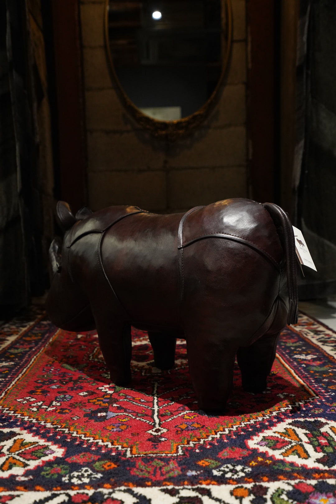 OMERSA レザー スツール サイ ミディアム オメルサ アバクロ オマーサ OMERSA レザー スツール サイ ミディアム オメルサ アバクロ オマーサ