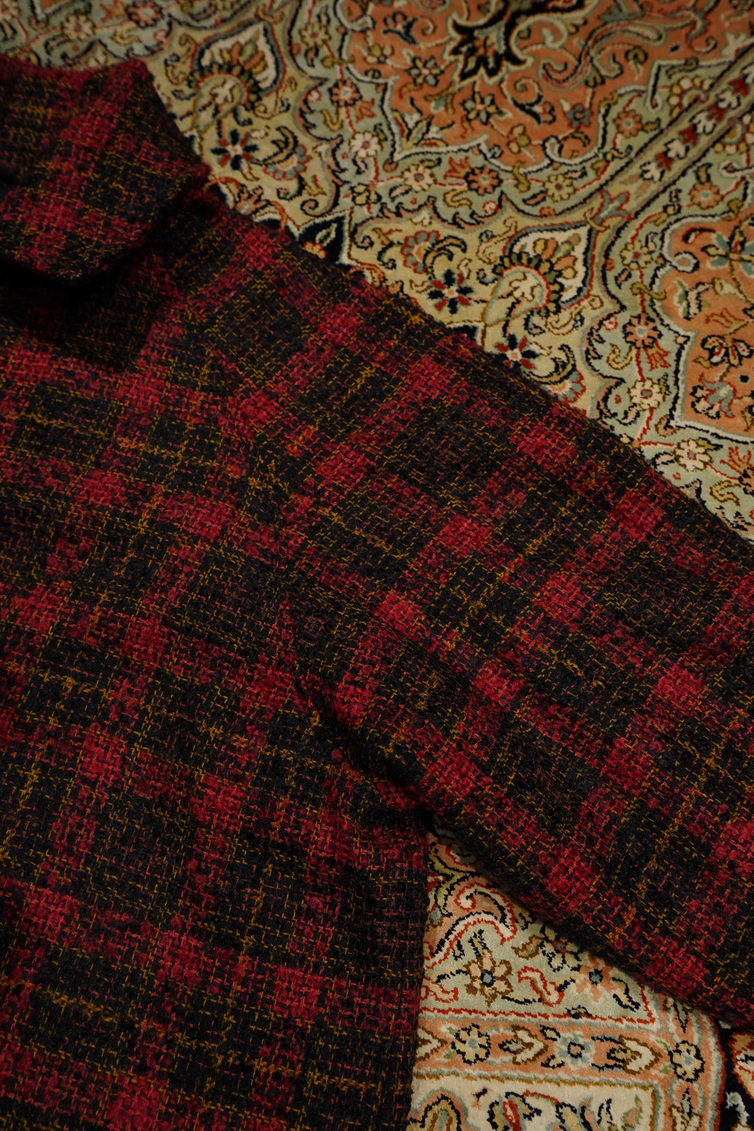 NICHOLAS DALEY(ニコラス デイリー)のBIG MAC COAT(RED/CHOCOLATE