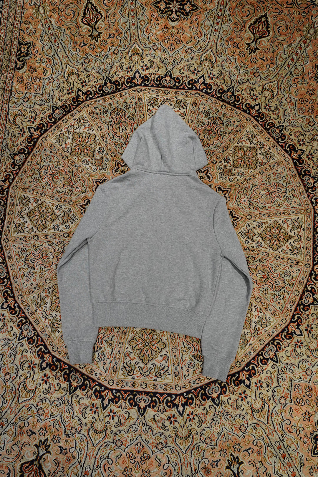 Omar Afridi(オマールアフリディ) のRIVETED ZIP HOODIE(GREY