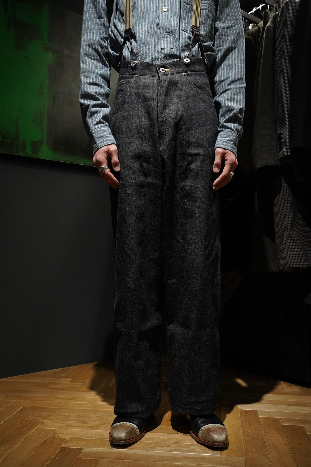 パンツ T.T LOT.707 BUCKLE-BACKED DENIM TROUSERS Taiga Takahashi | LOT.707 BUCKLE-BACKED DENIM TROUSERS