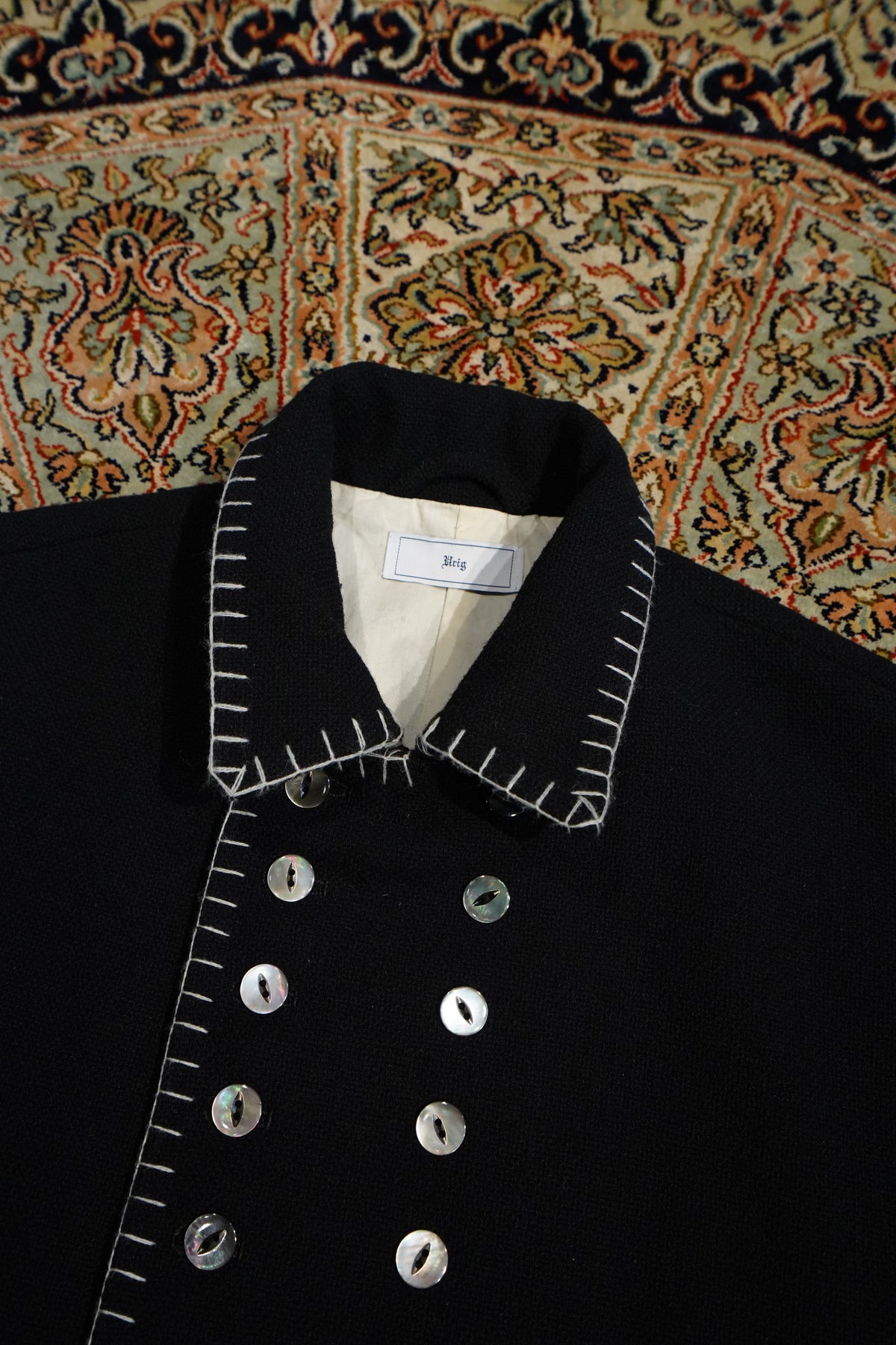 Urig(ウーリッヒ)のZWEIREIHER ALT JACKET(BLACK)(ジャケット)の通販 | CEDARWOODのオンライン ...