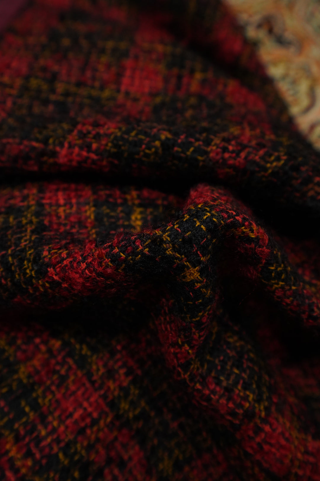 NICHOLAS DALEY(ニコラス デイリー)のWRAP KILT (RED/CHOCOLATE CHECK