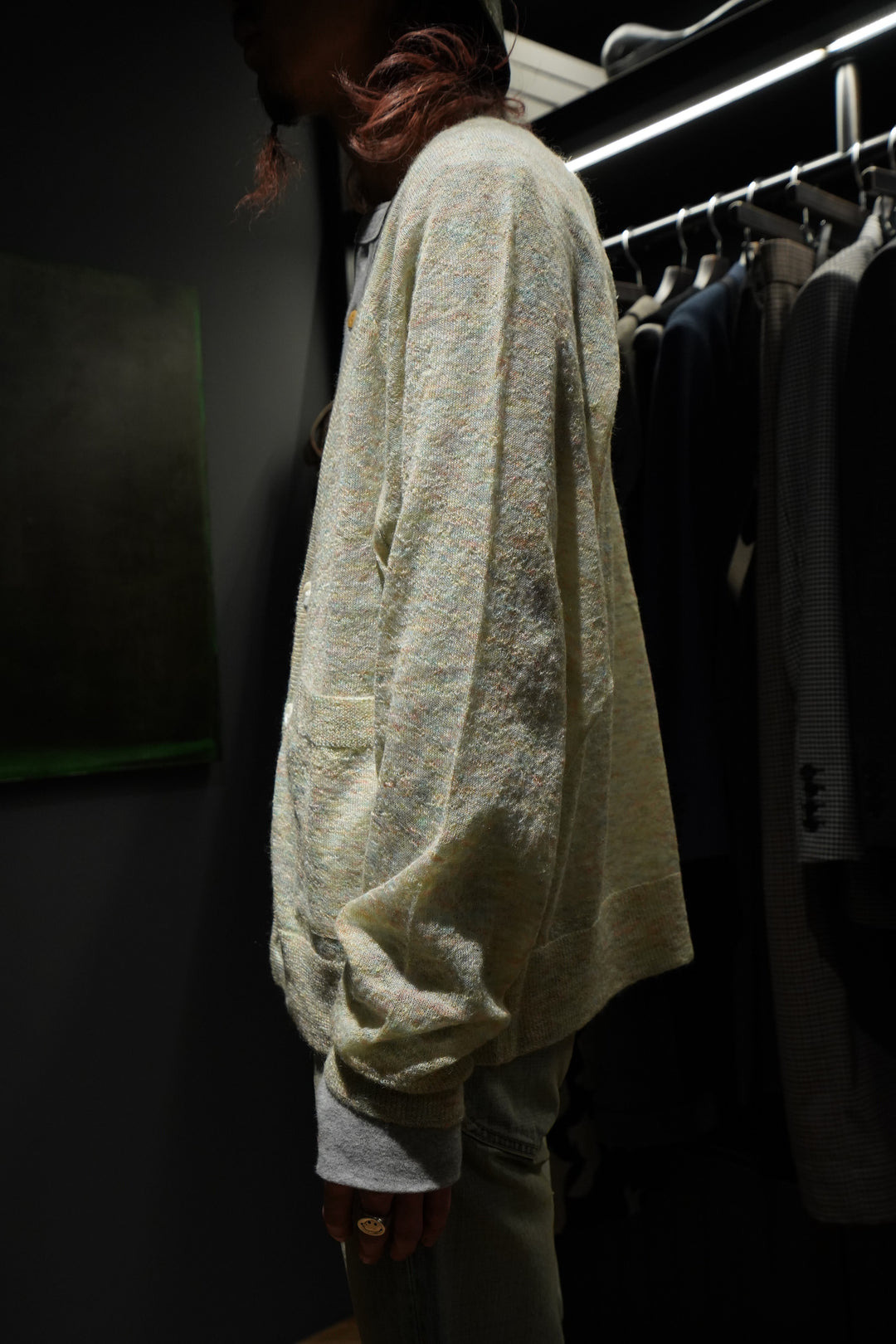 SUGARHILL(シュガーヒル)のMOHAIR KNIT CARDIGAN(MULTI