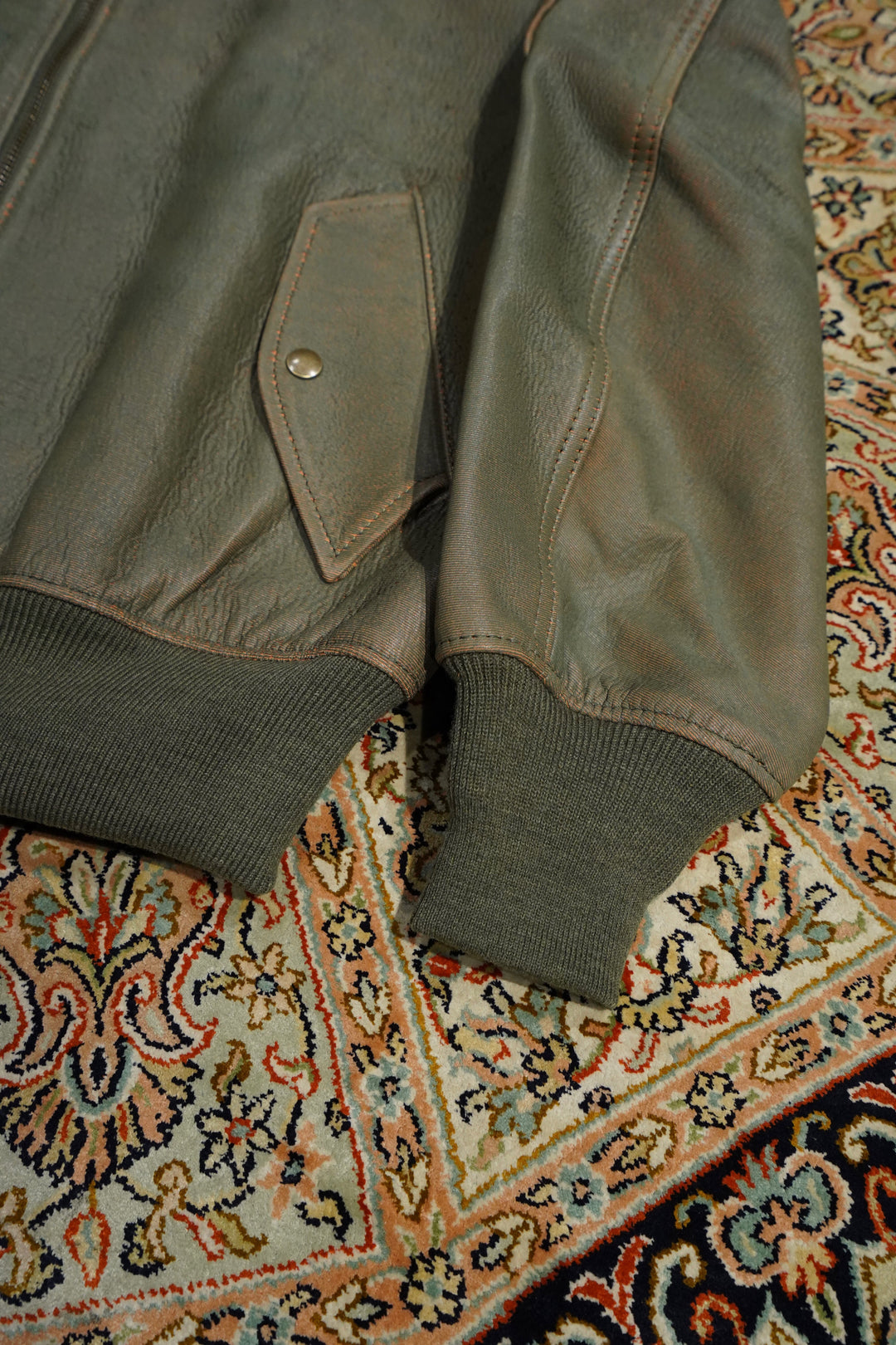 ジャケット・アウター SUGARHILL GILL LEATHER MA-1 (GREEN GILL) 23SSLA08_GREEN-GILL_02.jpg?v=