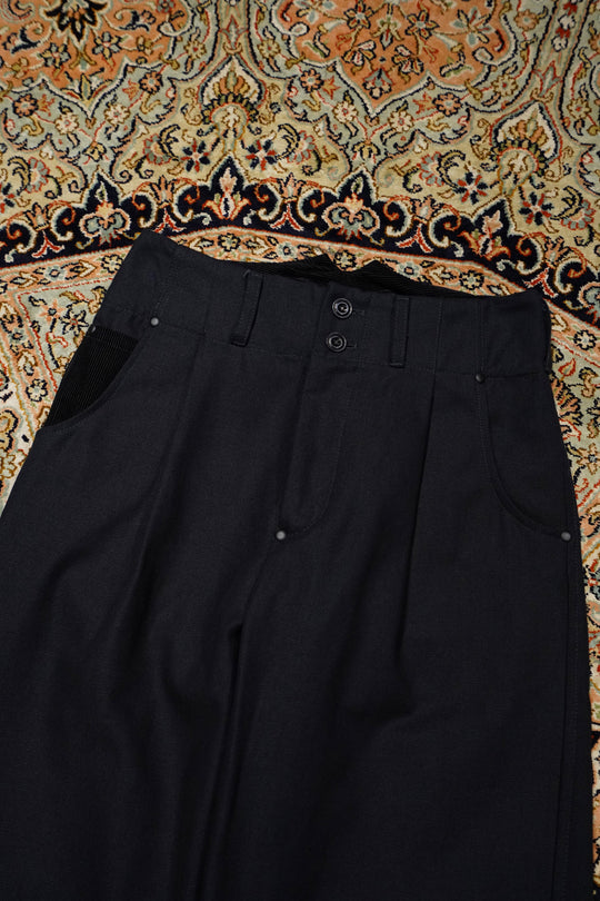 NICHOLAS DALEY(ニコラス デイリー)のPLEATED WESTERN TROUSER(INDIGO