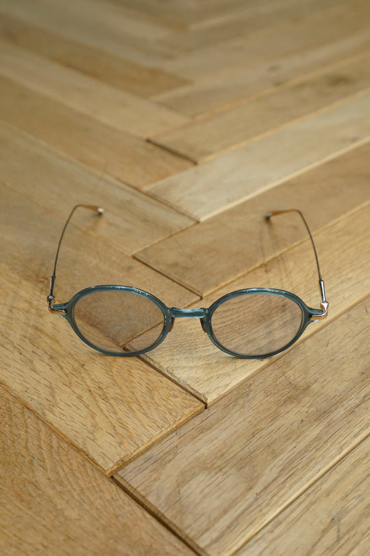 YUICHI TOYAMA/ユウイチ トヤマ Emma 眼鏡/メガネフレーム U-077/COL.03 /000 YUICHI TOYAMA(ユウイチトヤマ)のU-077 type:Emma 04 BLU