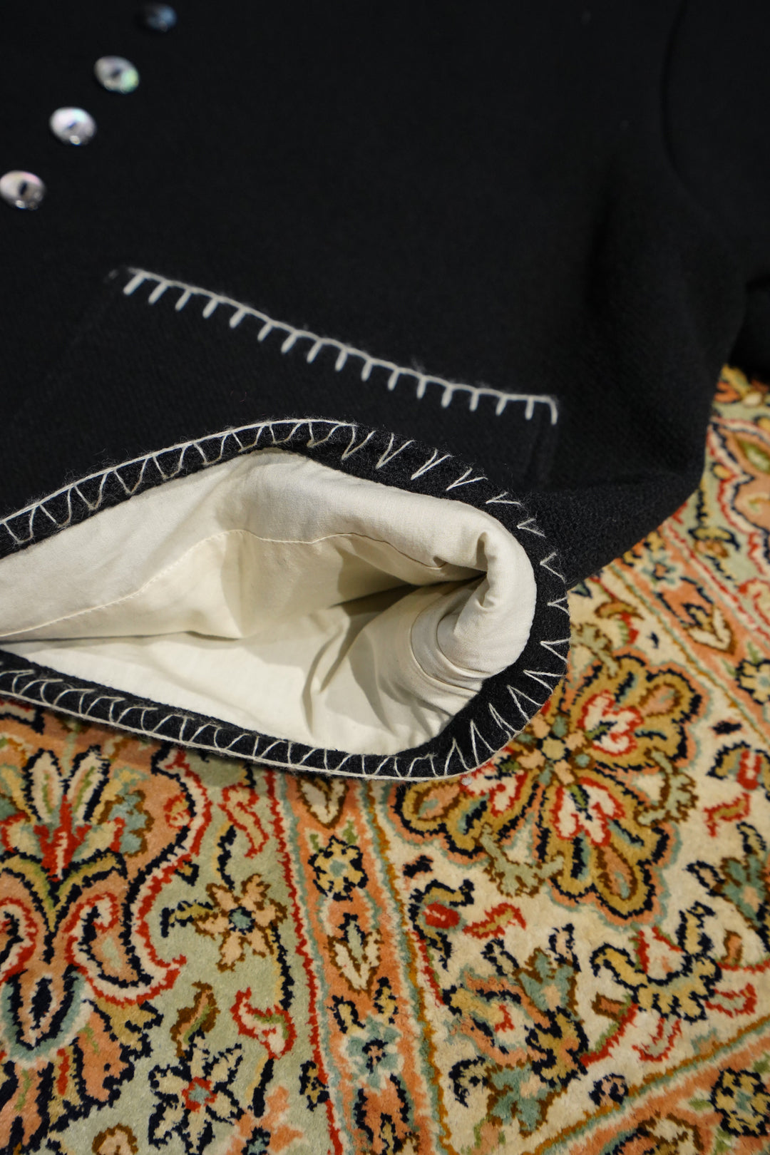 Urig(ウーリッヒ)のZWEIREIHER ALT JACKET(BLACK)(ジャケット)の通販