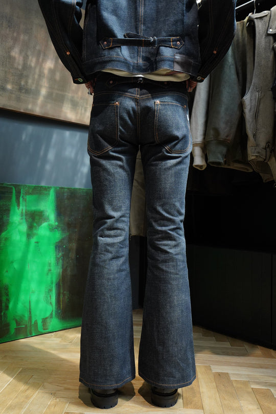 Sugarhill Classic Denim Bell Bottom (Rigid Indigo) (Denim) Mail 