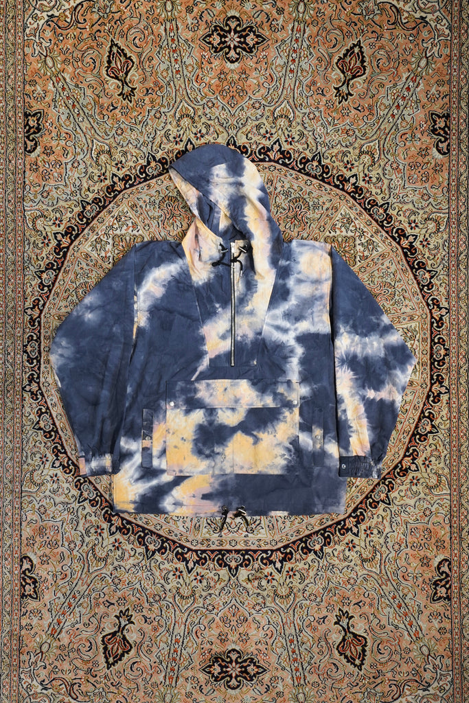 Children of the discordanceのHAND DYEING NYLON ANORAK(YEL×BLACK 
