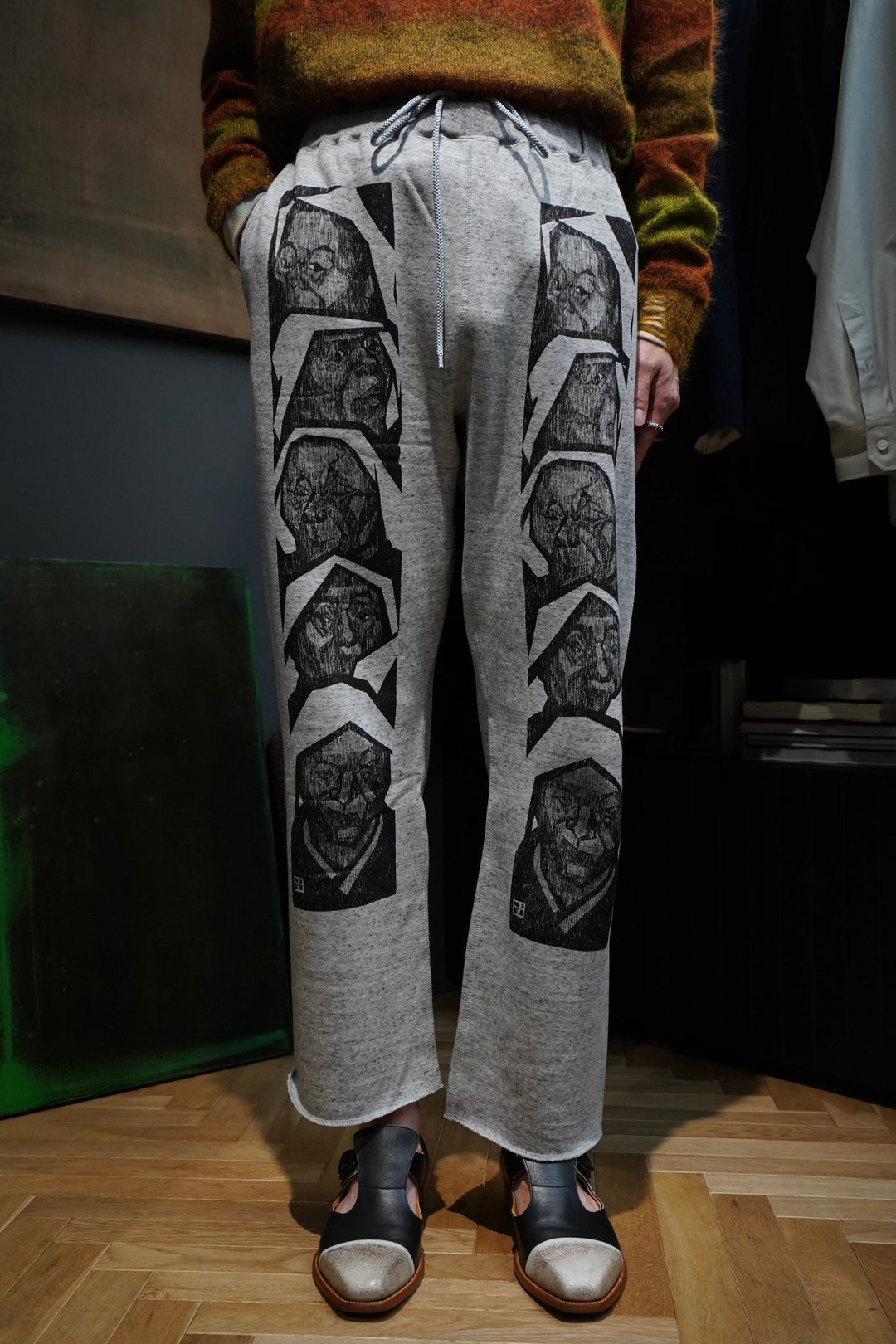 Sasquatchfabrix. ×鈴木賢ニ スウェットパンツ