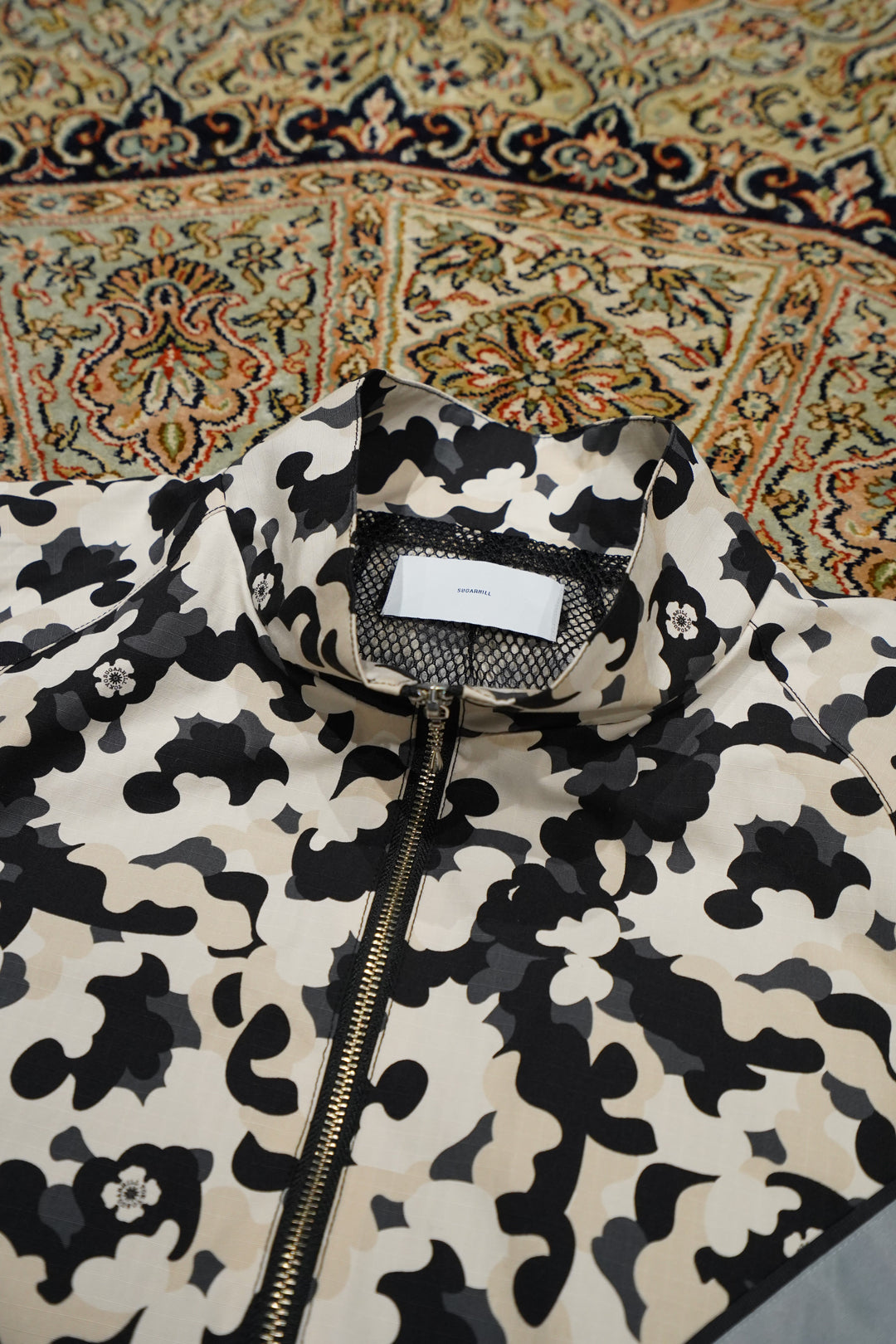 ジャケット・アウター SUGARHILL FLOWER CAMO IPFU BLOUSON Army Sugarhill (Sugar Hill) Flower CAMO IPFU BLOUSON (BEIGE CAMO