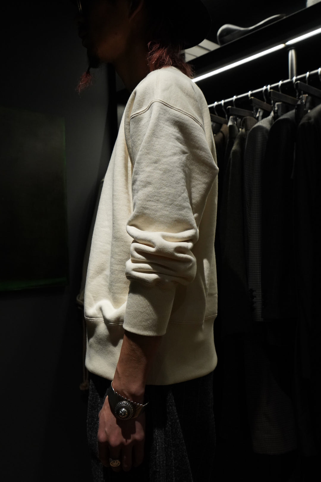 Taiga Takahashi(タイガタカハシ)のSWEAT SHIRT(IVORY