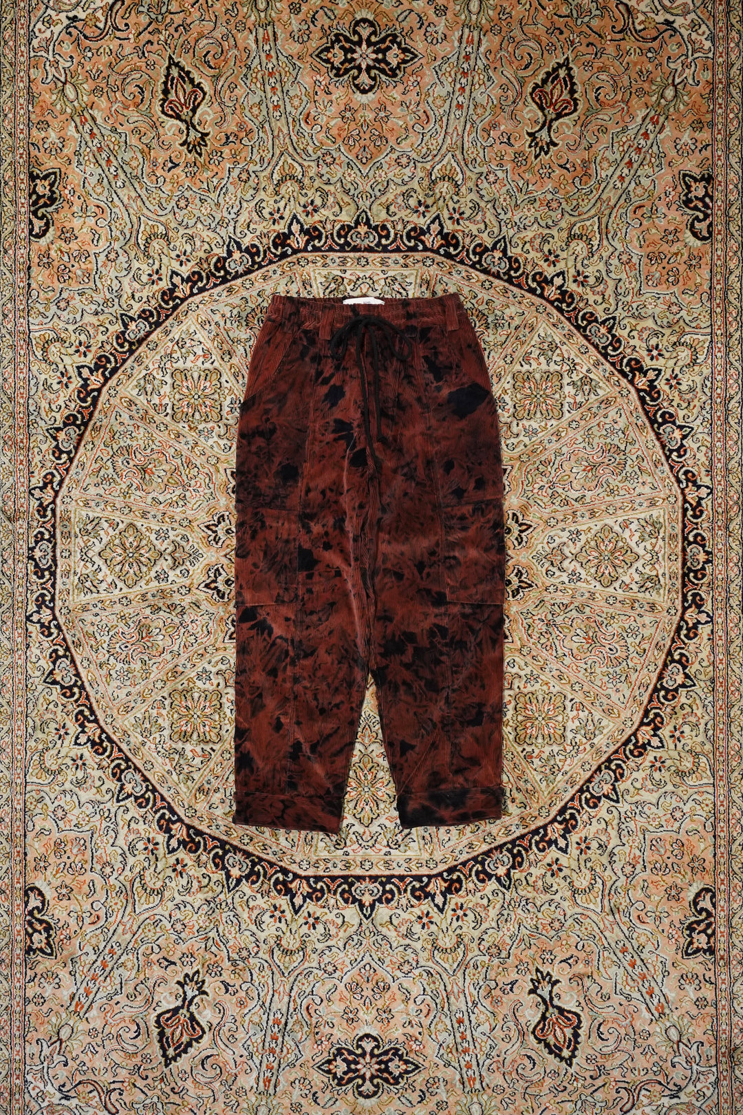 Song for the Mute(ソングフォーザミュート)のTABBED CARGO PANT(RUST 