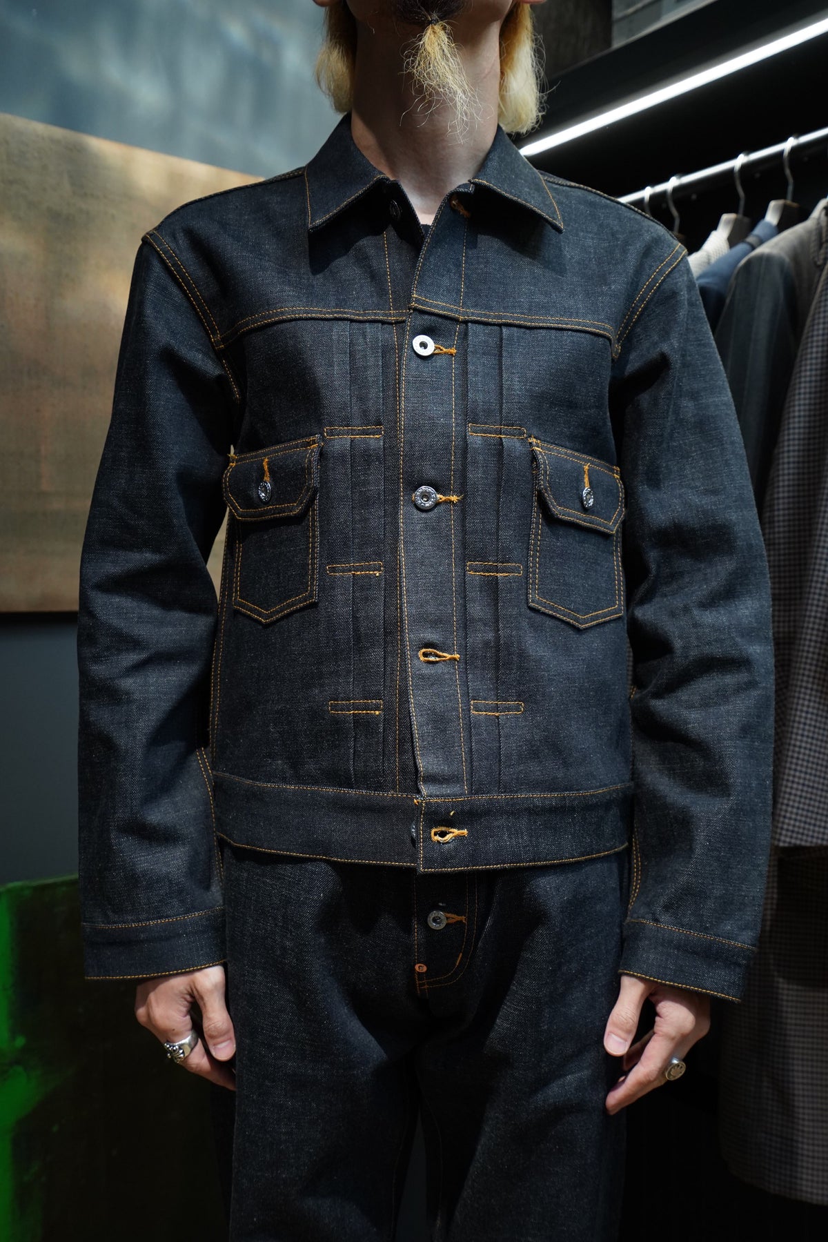 Sugarhill's Rigid Denim Jacket Type2 (Rigid Indigo) (Denim Jacket