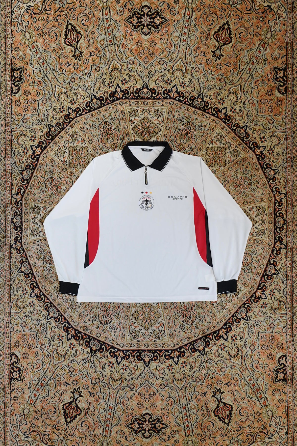 SOLARIS & CO. L/S Football Shirt (WHITE) (Tops) mail order