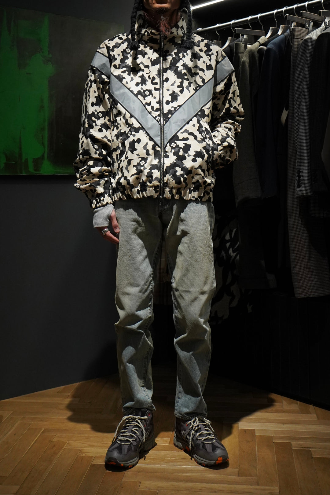 新品46200円sugar hillType502FadedDenimPants SUGARHILL(シュガーヒル)のFADED DENIM PANTS TYPE 502(FADED INDIGO