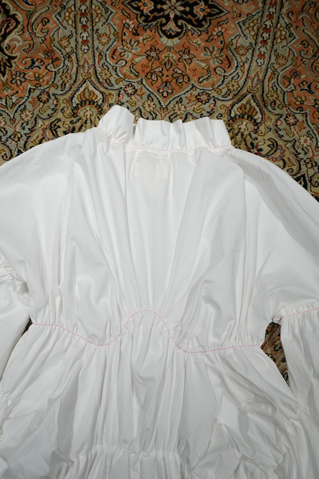 HOUGA(ホウガ)のlocket leisure dress(white)(ワンピース)の通販