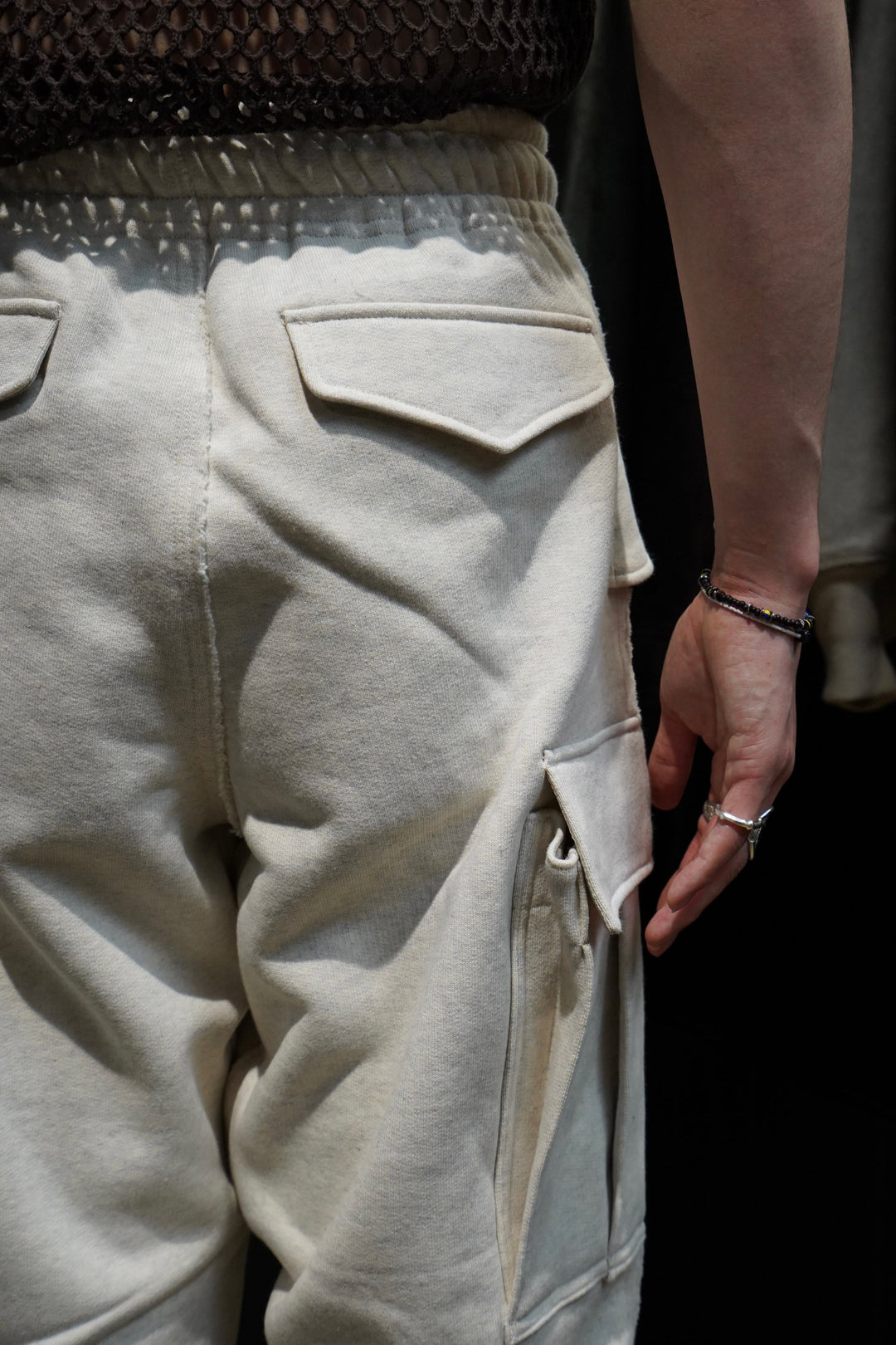 SUGARHILL(シュガーヒル)のRAW EDGE CARGO SWEAT PANTS(HEATHER