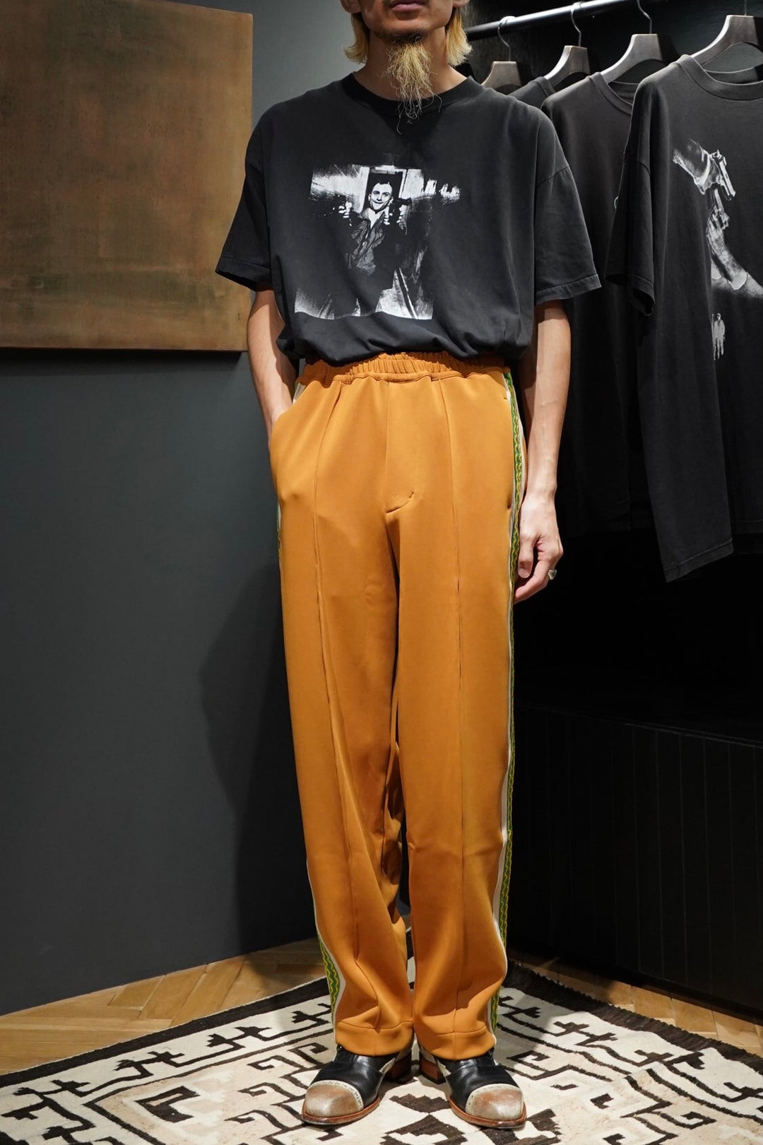 【MOILLY】Lace Tape Track Pants Lace Tape Track Pants Pink - MOILLY | 60% - Asian Fashion