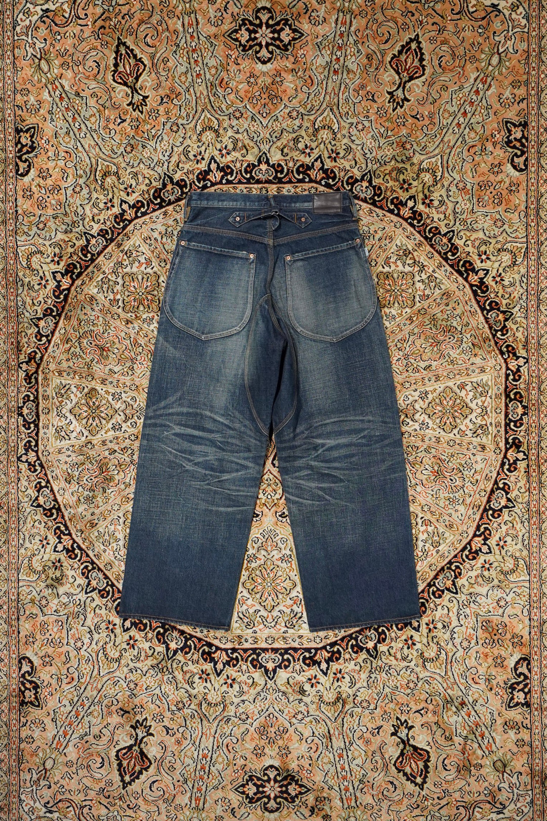 SUGARHILL(シュガーヒル)のMUSTY FADED DOUBLE KNEE DENIM PANTS