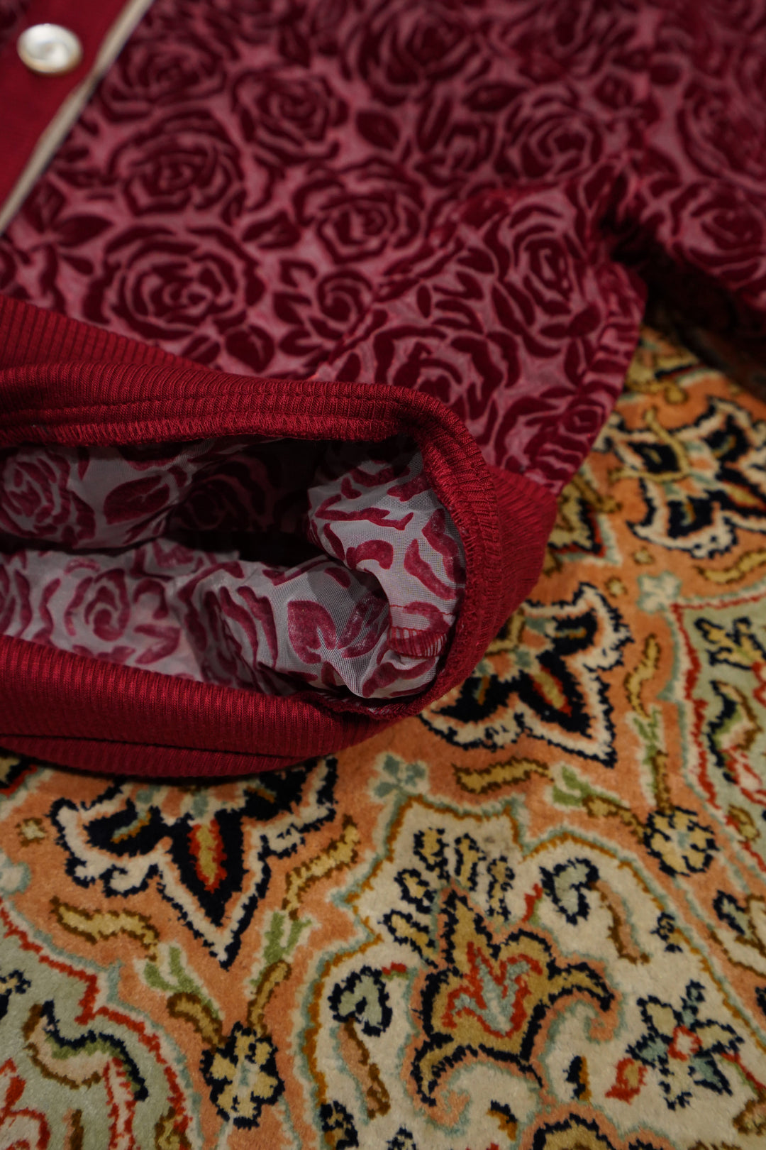 HOUGA kitri cardigan カーディガン HOUGA(ホウガ)のkitri cardigan(red)(カーディガン)の通販