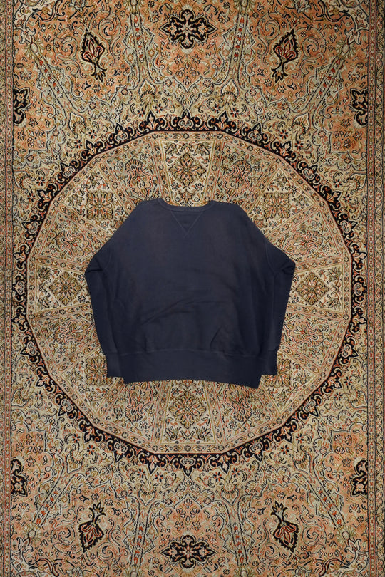 Taiga Takahashi(タイガタカハシ)のSWEAT SHIRT(BLEACHED NAVY