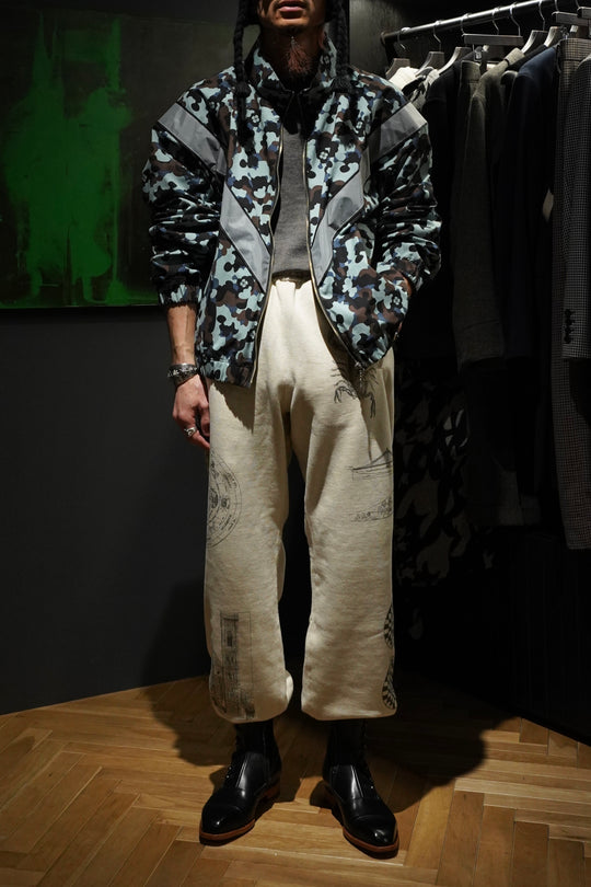 SUGARHILL(シュガーヒル)のFLOWER CAMO IPFU BLOUSON(BLUE CAMO