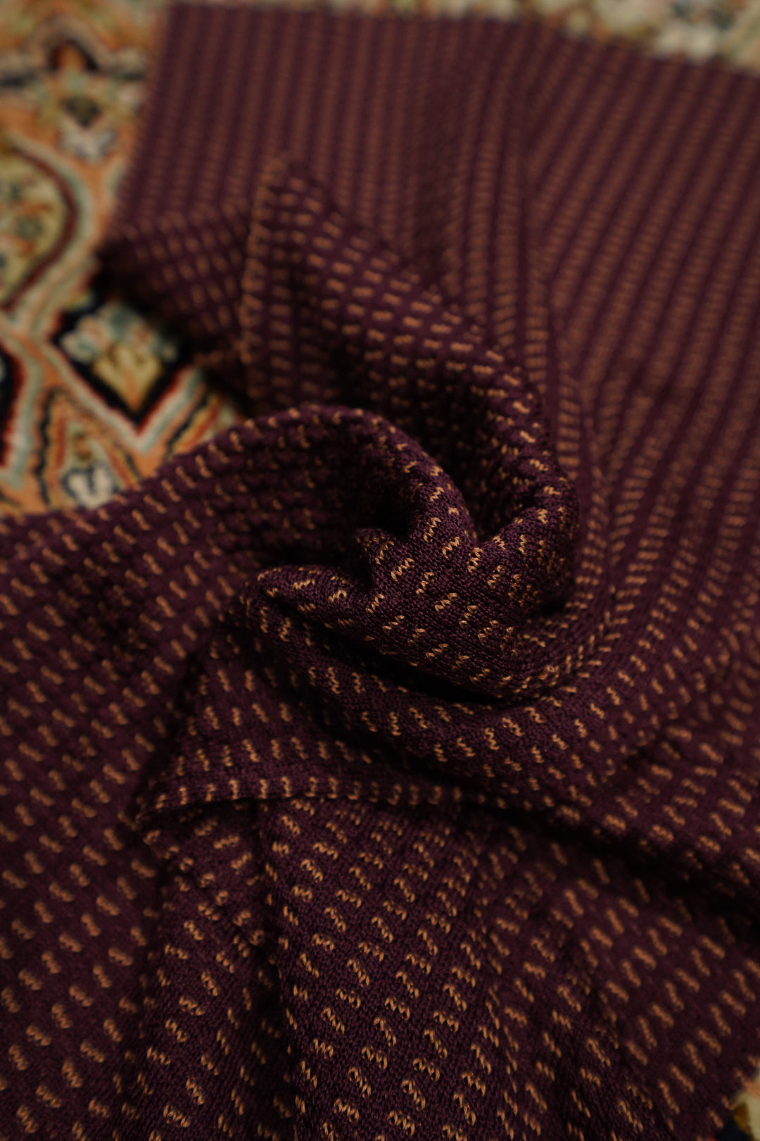 Taiga Takahashi(タイガタカハシ)のSTOLE(BORDEAUX)(ストール)の