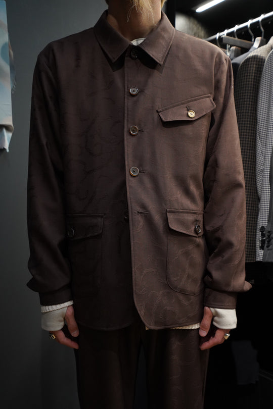 STEAF(スティーフ)のBEN ISM JACKET(BROWN)(ジャケット)の通販 