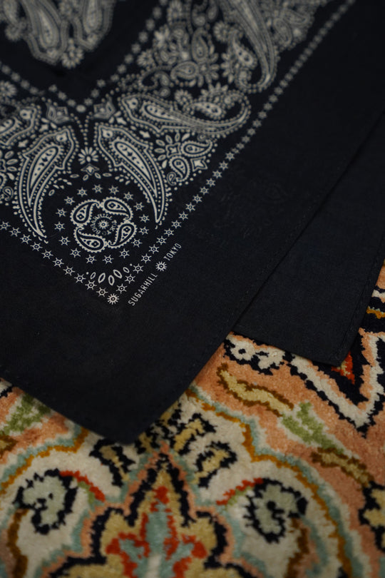 SUGARHILL Bandana BLACK FRINGE BANDANA \u2013 SUGARHILL TOKYO
