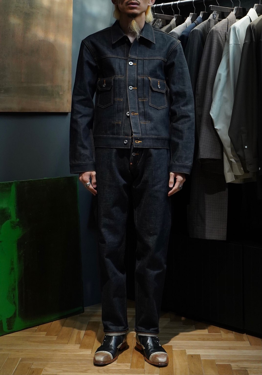 SUGARHILL（シュガーヒル）のRIGID DENIM JACKET TYPE2 (RIGID INDIGO ...