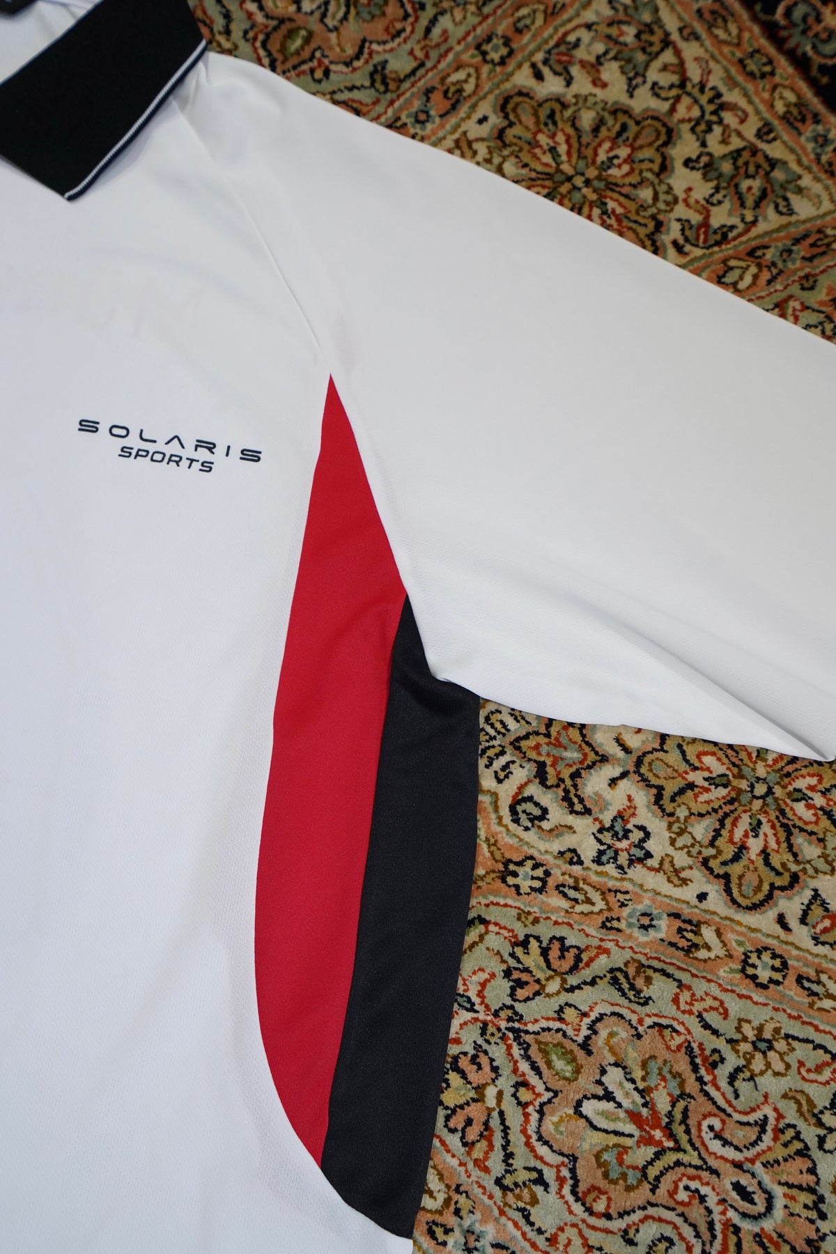SOLARIS & CO. L/S Football Shirt (WHITE) (Tops) mail order