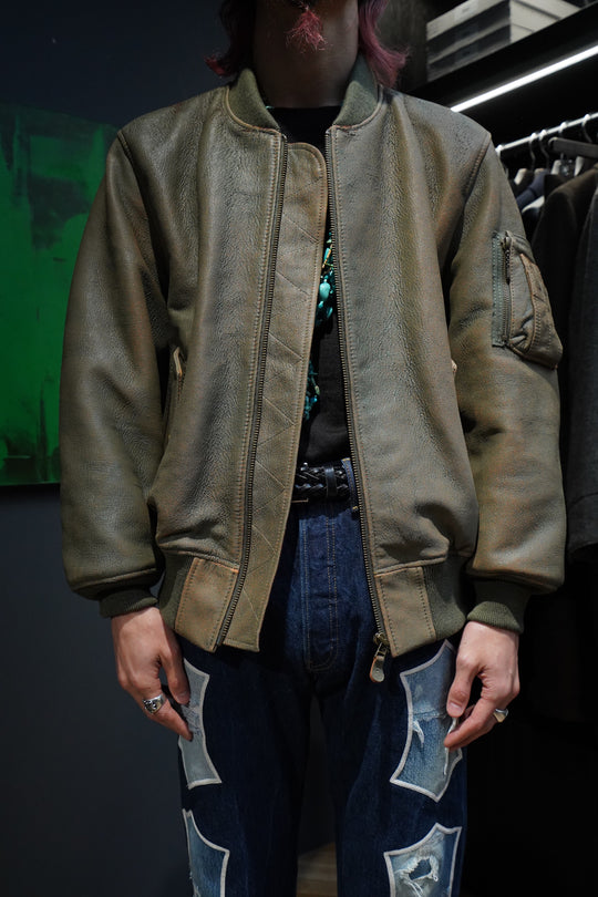 sugarhill G-1 レザージャケット SUGARHILL（シュガーヒル）の22aw GILL LEATHER G-1の通販サイト