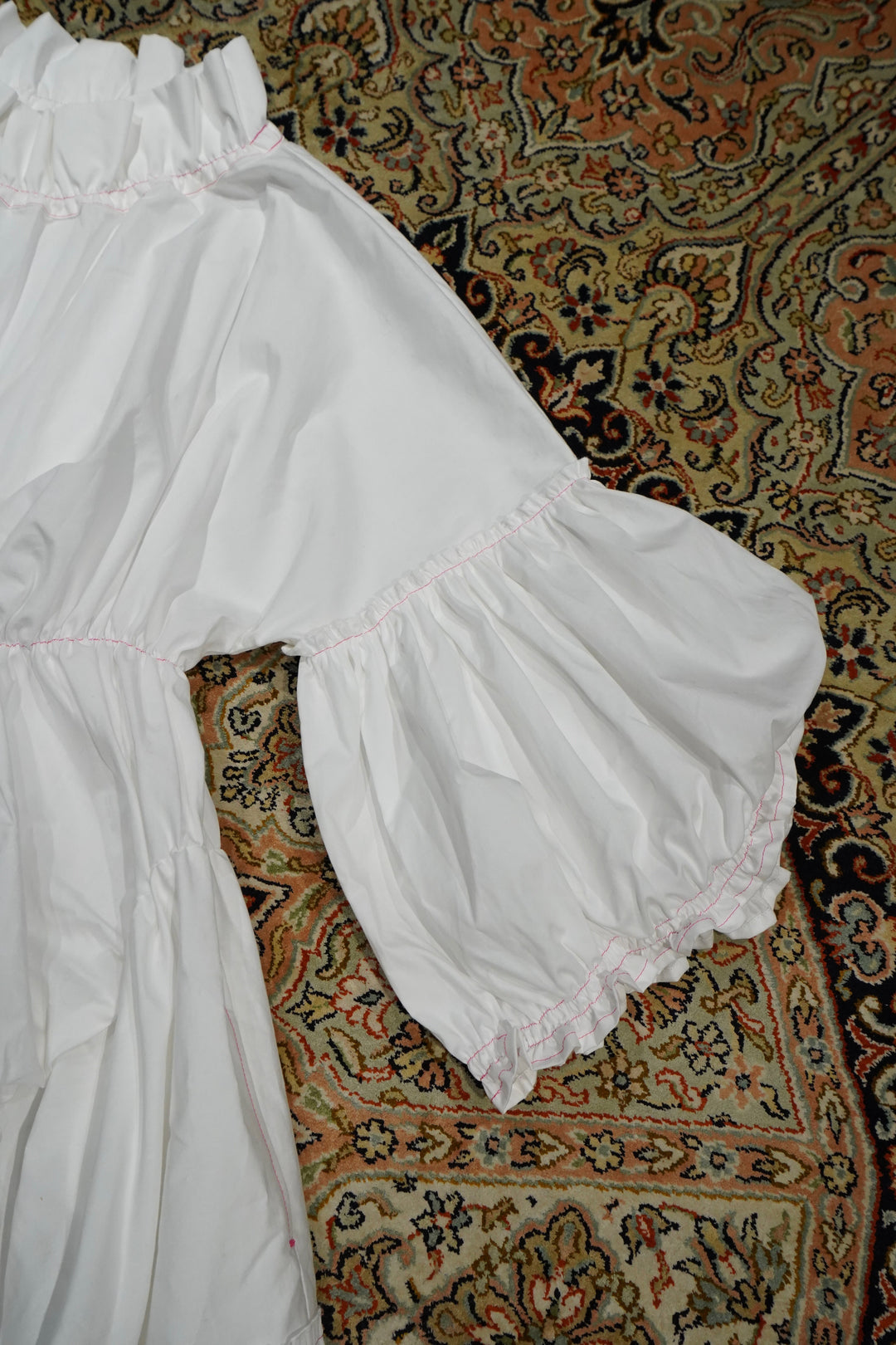 HOUGA(ホウガ)のlocket leisure dress(white)(ワンピース)の通販